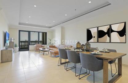 Apartment - 2 - 3 for rent in Tower 31 - Porto Arabia - The Pearl Island - Doha