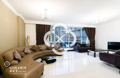 شقة - 2 غرف نوم - 3 حمامات للايجار في برج وست باي - الخليج الجنوبي - الخليج الغربي - الدوحة