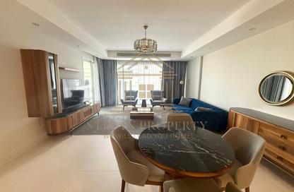 Apartment - 1 Bedroom - 2 Bathrooms for rent in C View Residence - Marina District - Lusail