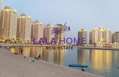 Townhouse - 1 Bedroom - 2 Bathrooms for rent in Viva West - Viva Bahriyah - The Pearl Island - Doha