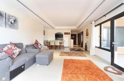 Apartment - 1 Bedroom - 2 Bathrooms for rent in East Porto Drive - Porto Arabia - The Pearl Island - Doha