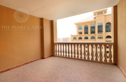 Apartment - 1 Bedroom - 2 Bathrooms for rent in East Porto Drive - Porto Arabia - The Pearl Island - Doha
