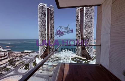 Apartment - 2 Bedrooms - 4 Bathrooms for rent in Lusail Residence - Marina District - Lusail