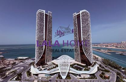 Apartment - 2 Bedrooms - 4 Bathrooms for rent in Lusail Residence - Marina District - Lusail