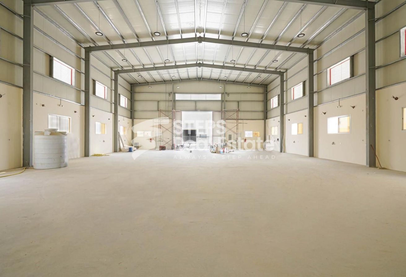 Brand New Warehouse with Labor Rooms for Rent