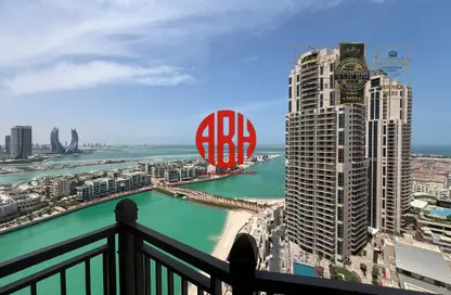 Apartment - 1 Bedroom - 1 Bathroom for rent in Abraj Bay - Abraj Quartiers - The Pearl Island - Doha