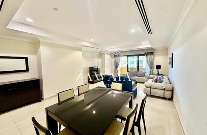 Apartment - 1 Bedroom - 2 Bathrooms for rent in West Porto Drive - Porto Arabia - The Pearl Island - Doha