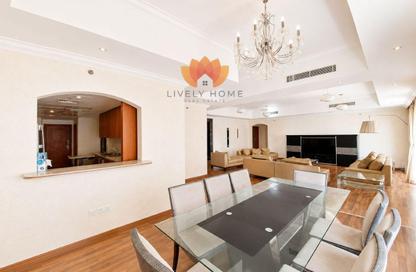 Apartment - 3 Bedrooms - 5 Bathrooms for rent in East Porto Drive - Porto Arabia - The Pearl Island - Doha