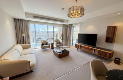 Apartment - 1 Bedroom - 1 Bathroom for rent in Lusail Marina Heights - Marina District - Lusail