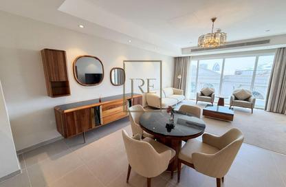 Apartment - 1 Bedroom - 1 Bathroom for rent in Lusail Marina Heights - Marina District - Lusail