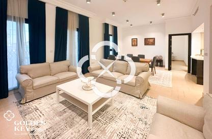 Apartment - 3 Bedrooms - 4 Bathrooms for rent in Mercato - Qanat Quartier - The Pearl Island - Doha