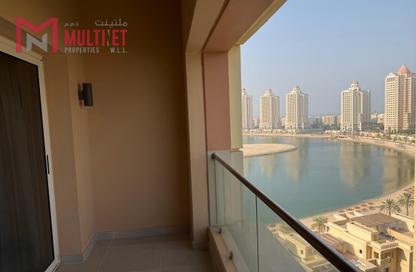 Apartment - Studio - 1 for rent in Al Mutahidah Tower - Viva Bahriyah - The Pearl Island - Doha