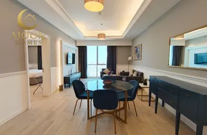 شقة - غرفة نوم - 2 حمامات للايجار في شارع النصر - النصر - الدوحة