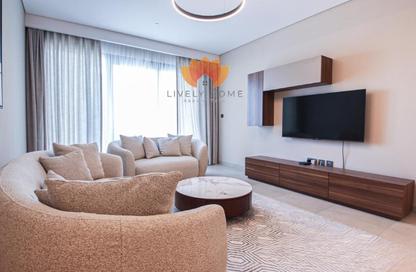 Apartment - 2 Bedrooms - 3 Bathrooms for rent in Lusail Marina Heights - Marina District - Lusail