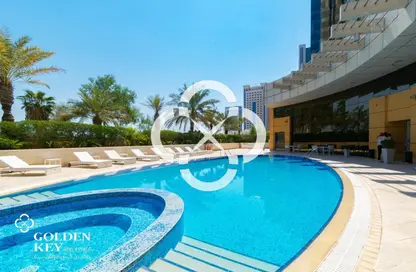 شقة - 2 غرف نوم - 3 حمامات للايجار في برج وست باي - الخليج الجنوبي - الخليج الغربي - الدوحة