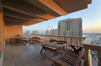 شقة - 3 غرف نوم - 4 حمامات للبيع في بوابة المارينا - بورتو أرابيا - جزيرة اللؤلؤة - الدوحة