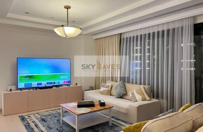 Apartment - 1 Bedroom - 2 Bathrooms for rent in Porto Arabia Townhouses - Porto Arabia - The Pearl Island - Doha