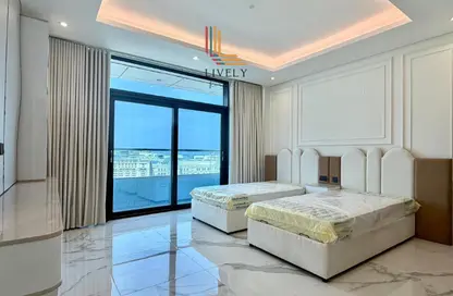 Apartment - 2 Bedrooms - 3 Bathrooms for rent in Lusail Residence - Marina District - Lusail