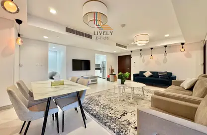 Apartment - 1 Bedroom - 2 Bathrooms for rent in Al Mutahidah Tower - Viva Bahriyah - The Pearl Island - Doha