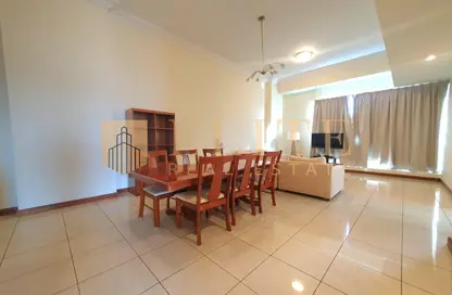 شقة - 2 غرف نوم - 2 حمامات للايجار في برج وست باي - الخليج الجنوبي - الخليج الغربي - الدوحة