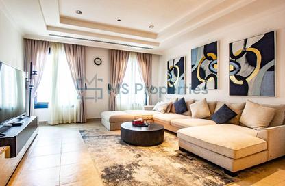 Apartment - 1 Bedroom - 2 Bathrooms for rent in West Porto Drive - Porto Arabia - The Pearl Island - Doha