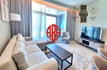 Apartment - 2 - 2 for rent in Lusail Marina Heights - Marina District - Lusail
