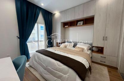 Apartment - 1 Bedroom - 2 Bathrooms for rent in Rivan Building - Al Erkyah City - Lusail