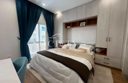 Apartment - 1 Bedroom - 2 Bathrooms for rent in Rivan Building - Al Erkyah City - Lusail Apartment - 1 Bedroom - 2 Bathrooms for rent in Rivan Building - Al Erkyah City - Lusail