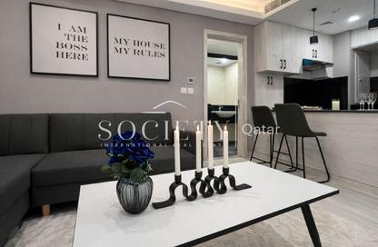 Apartment - 1 Bedroom - 2 Bathrooms for rent in Rivan Building - Al Erkyah City - Lusail
