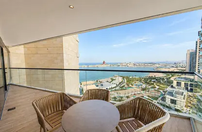 شقة - 2 غرف نوم - 3 حمامات للايجار في برج داماك ووترفرونت - القسم السكني - الواجهة المائية - الوسيل