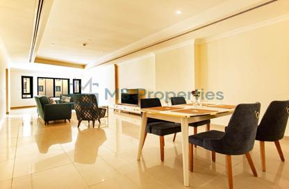 Apartment - 1 Bedroom - 2 Bathrooms for rent in East Porto Drive - Porto Arabia - The Pearl Island - Doha