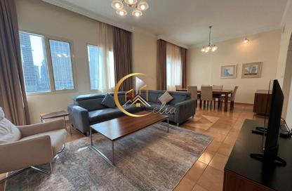 Apartment - 2 Bedrooms - 3 Bathrooms for rent in West Bay Tower - West Bay - West Bay - Doha