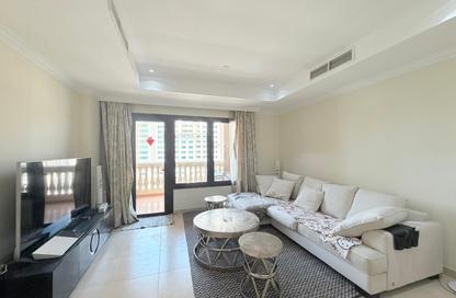 Apartment - 1 - 2 for rent in Tower 5 - Porto Arabia - The Pearl Island - Doha