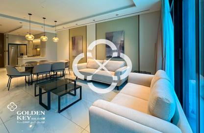 Apartment - 2 Bedrooms - 3 Bathrooms for rent in Lusail Marina Heights - Marina District - Lusail Apartment - 2 Bedrooms - 3 Bathrooms for rent in Lusail Marina Heights - Marina District - Lusail