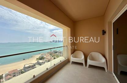 Apartment - Studio - 1 Bathroom for rent in Viva East - Viva Bahriyah - The Pearl Island - Doha