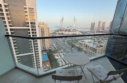 Apartment - 1 Bedroom - 2 Bathrooms for sale in Burj DAMAC Marina - Marina District - Lusail