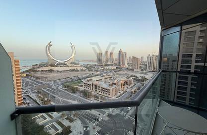 Apartment - 1 Bedroom - 2 Bathrooms for sale in Burj DAMAC Marina - Marina District - Lusail