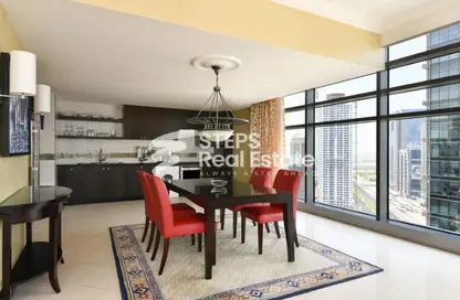 Apartment - 3 Bedrooms - 4 Bathrooms for rent in West Bay Tower - West Bay - West Bay - Doha