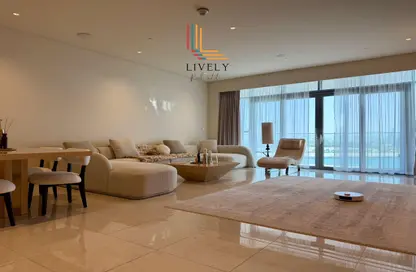 Apartment - 3 Bedrooms - 5 Bathrooms for rent in Seef Lusail Tower 1 - Seef Lusail - Lusail City - Lusail