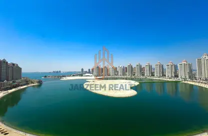 Apartment - 2 Bedrooms - 3 Bathrooms for rent in Viva West - Viva Bahriyah - The Pearl Island - Doha