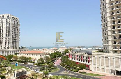 Apartment - 2 Bedrooms - 2 Bathrooms for rent in Viva West - Viva Bahriyah - The Pearl Island - Doha Apartment - 2 Bedrooms - 2 Bathrooms for rent in Viva West - Viva Bahriyah - The Pearl Island - Doha