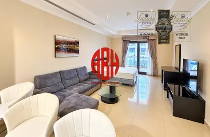 Apartment - 1 Bathroom for rent in West Porto Drive - Porto Arabia - The Pearl Island - Doha