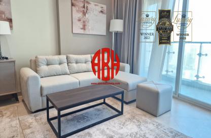Apartment - 2 - 2 for rent in Lusail Marina Heights - Marina District - Lusail