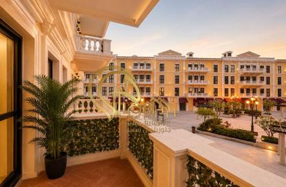Apartment - 1 Bedroom - 2 Bathrooms for rent in Carnaval - Qanat Quartier - The Pearl Island - Doha Apartment - 1 Bedroom - 2 Bathrooms for rent in Carnaval - Qanat Quartier - The Pearl Island - Doha
