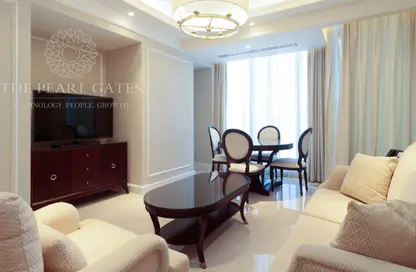 شقة - غرفة نوم - 2 حمامات للايجار في برج وست باي - الخليج الجنوبي - الخليج الغربي - الدوحة