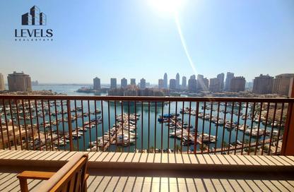 Apartment - 2 Bedrooms - 2 Bathrooms for rent in East Porto Drive - Porto Arabia - The Pearl Island - Doha