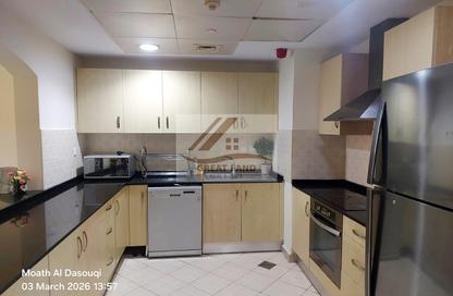 Apartment - 1 Bedroom - 2 Bathrooms for rent in Tower 13 - Porto Arabia - The Pearl Island - Doha