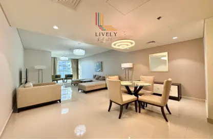 Apartment - 2 Bedrooms - 3 Bathrooms for rent in Burj DAMAC Marina - Marina District - Lusail