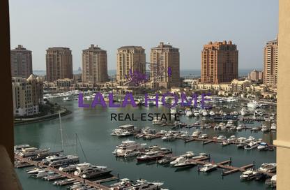 Apartment - 1 Bedroom - 2 Bathrooms for rent in Tower 28 - Porto Arabia - The Pearl Island - Doha