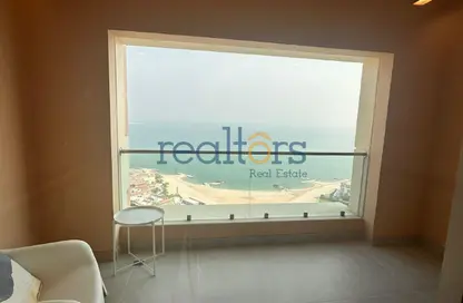 Apartment - Studio - 1 Bathroom for rent in Al Mutahidah Tower - Viva Bahriyah - The Pearl Island - Doha